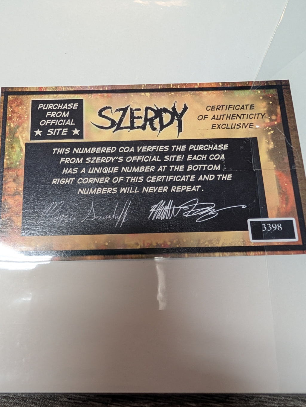 Birds of Prey #7 SIGNED by Nathan Szerdy Cardstock Harley Quinn Tattoo Variant DC Comics