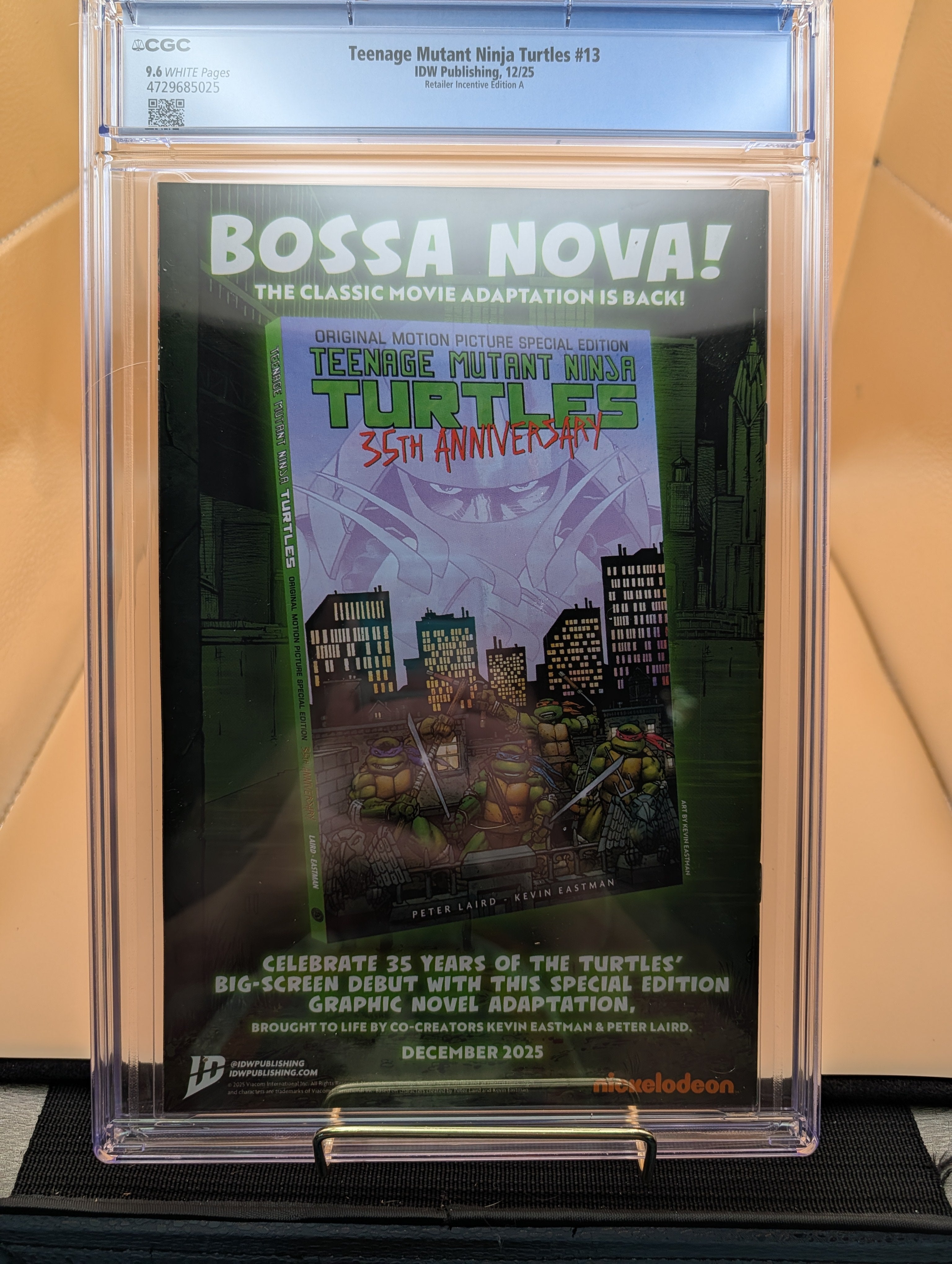 TMNT #13 (IDW 2025) 1:100 Dustin Nguyen CGC 9.6 Ratio Variant