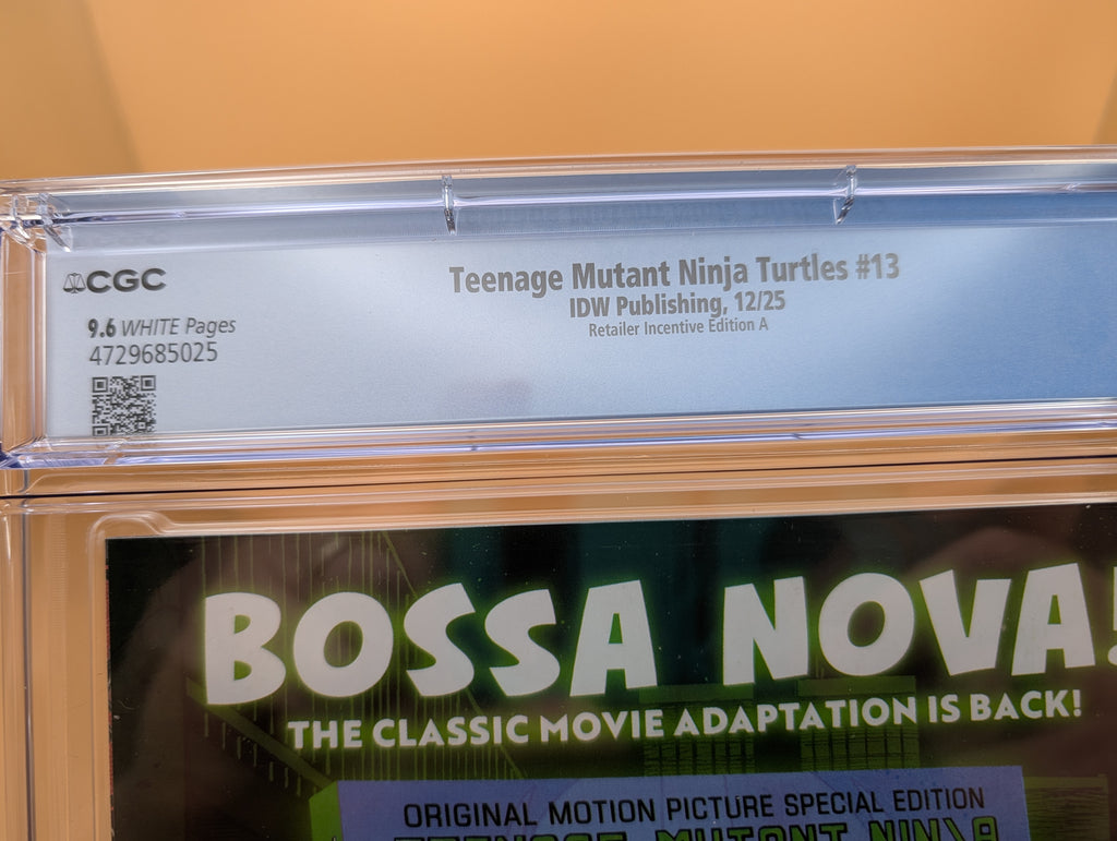 TMNT #13 (IDW 2025) 1:100 Dustin Nguyen CGC 9.6 Ratio Variant