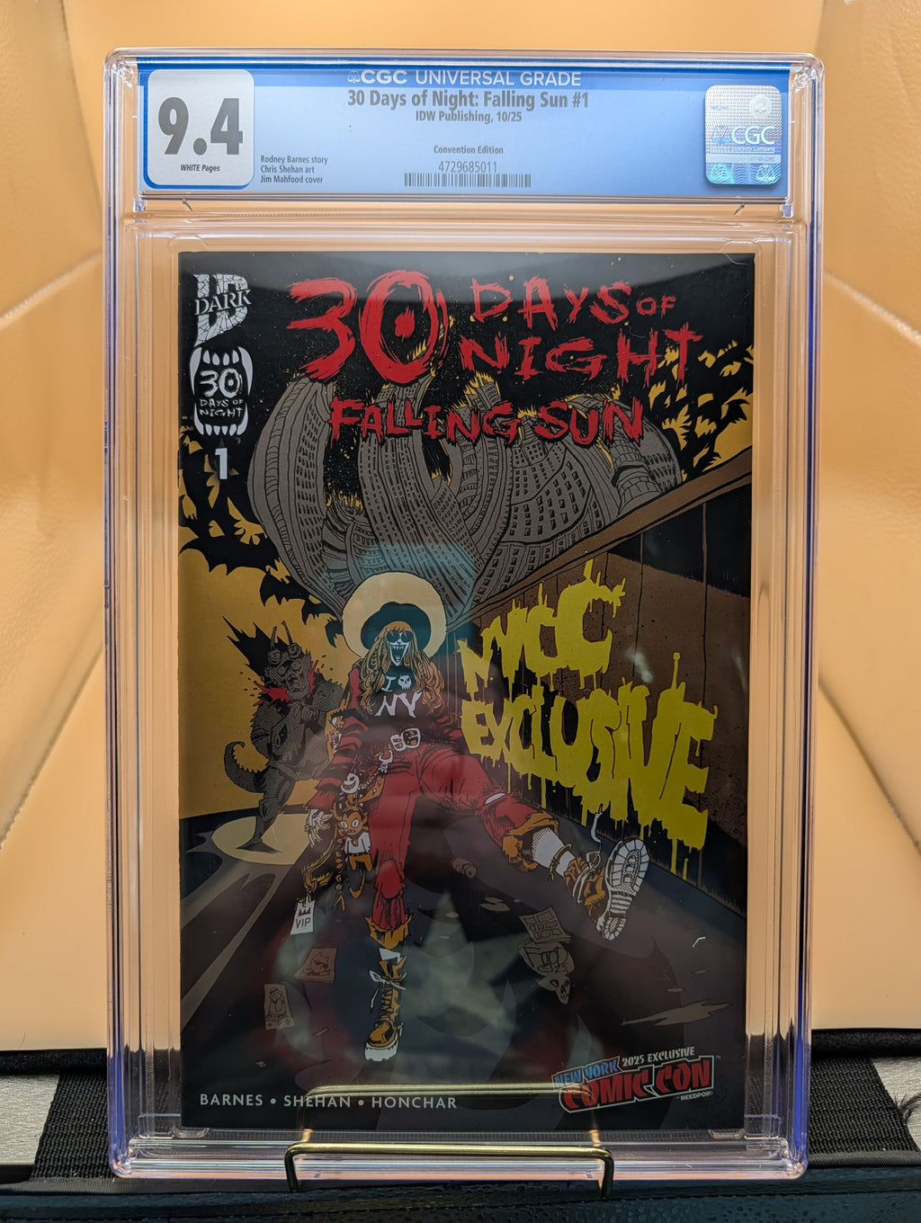 30 Days of Night: Falling Sun #1 - NYCC Exclusive CGC 9.4 Trade