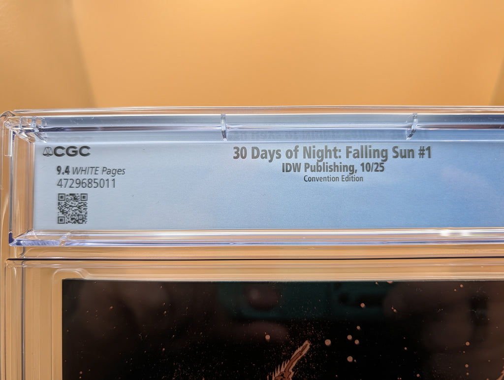 30 Days of Night: Falling Sun #1 - NYCC Exclusive CGC 9.4 Trade