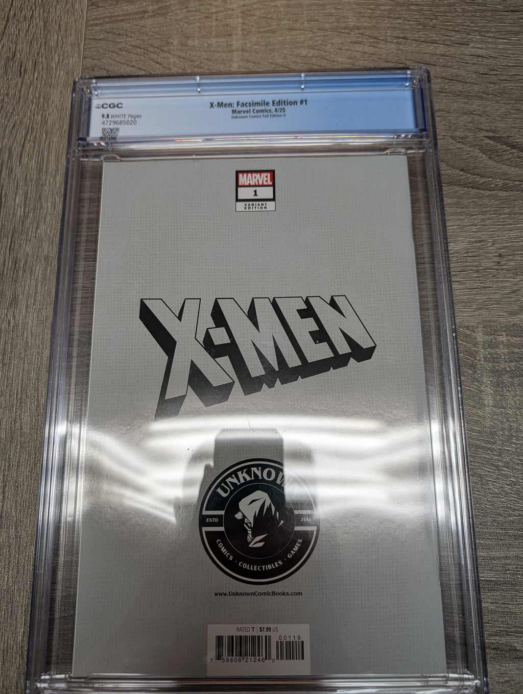 4 PACK Limited Edition! FOIL X-Men 1991 #1 Facsimile Edition Unknown Comics Jim Lee Exclusive Connecting Cover PREMIUM Variant CGC Graded