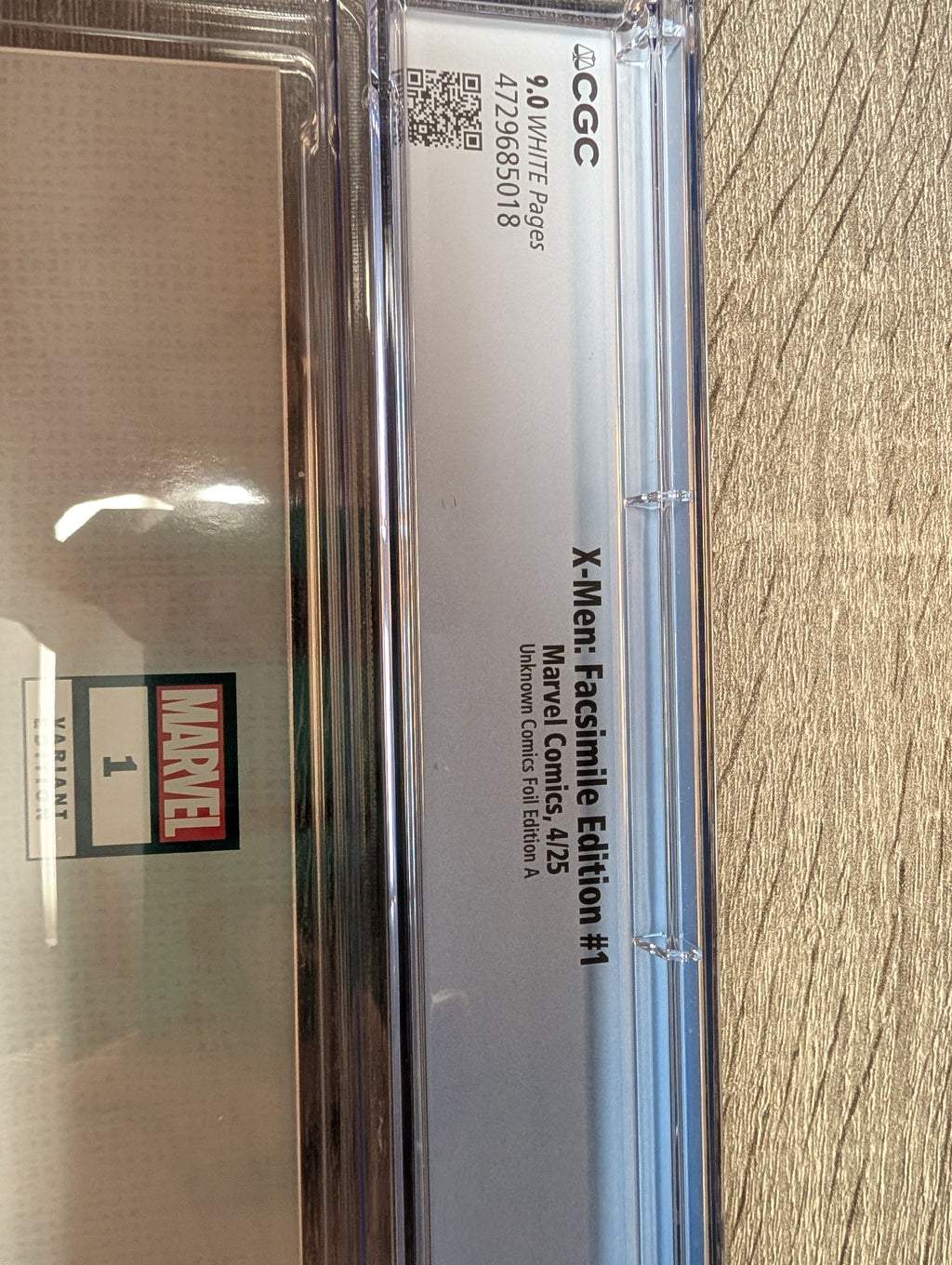 4 PACK Limited Edition! FOIL X-Men 1991 #1 Facsimile Edition Unknown Comics Jim Lee Exclusive Connecting Cover PREMIUM Variant CGC Graded