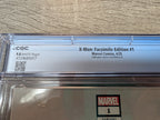 4 PACK Limited Edition! FOIL X-Men 1991 #1 Facsimile Edition Unknown Comics Jim Lee Exclusive Connecting Cover PREMIUM Variant CGC Graded