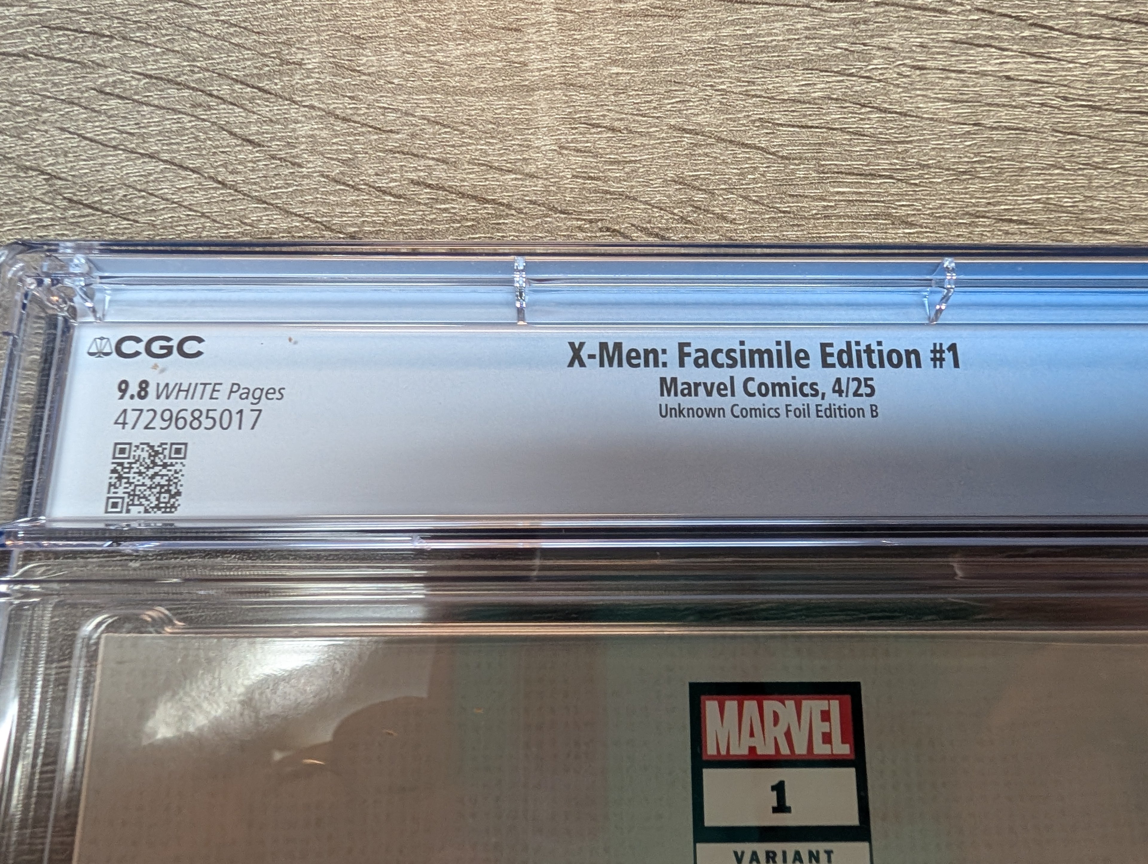4 PACK Limited Edition! FOIL X-Men 1991 #1 Facsimile Edition Unknown Comics Jim Lee Exclusive Connecting Cover PREMIUM Variant CGC Graded