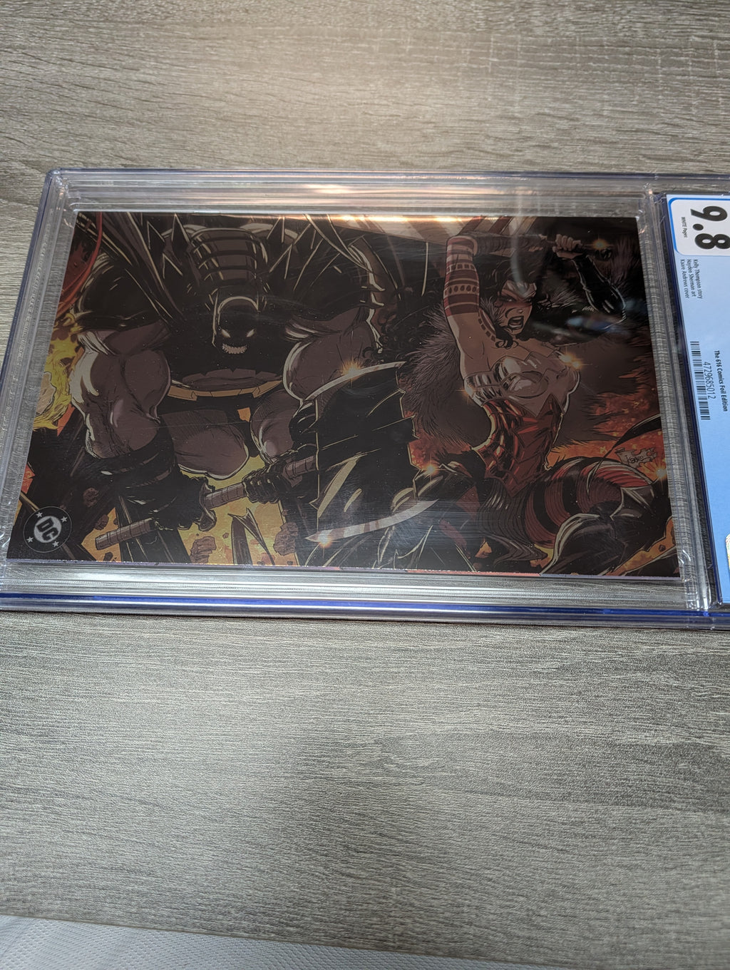 Absolute Wonder Woman #4 Kaare Andrews 616 Comics Foil Virgin Variant Ltd 1000 CGC Graded 9.8 - DC Comics