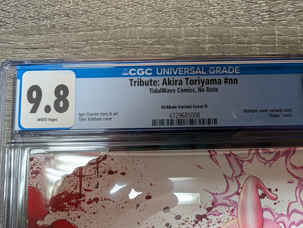 TRIBUTE: Akira Toriyama - Buu Tyler Kirkham Battle Damage NYCC 2025 Exclusive CGC Graded 9.8