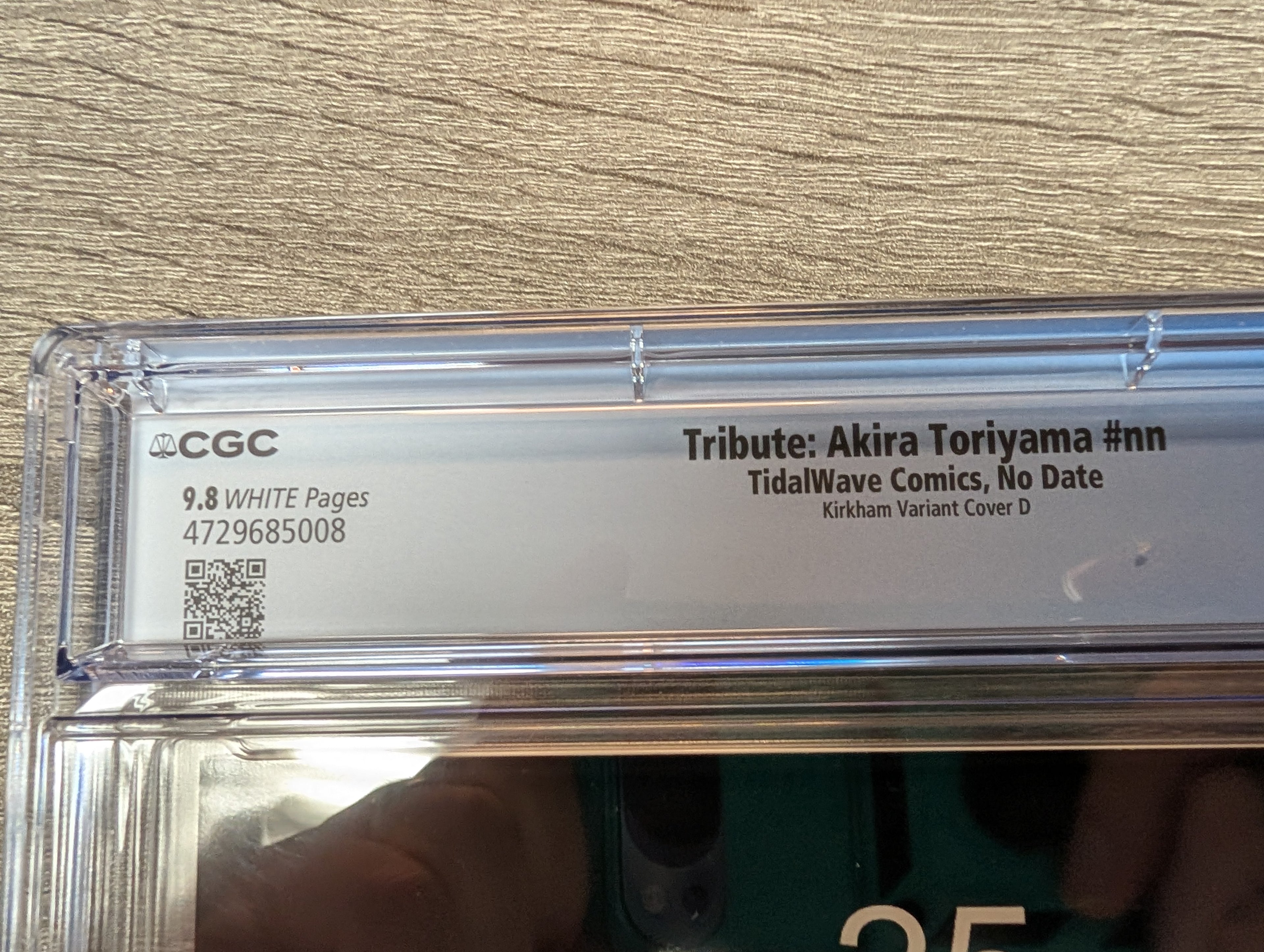 TRIBUTE: Akira Toriyama - Buu Tyler Kirkham Battle Damage NYCC 2025 Exclusive CGC Graded 9.8
