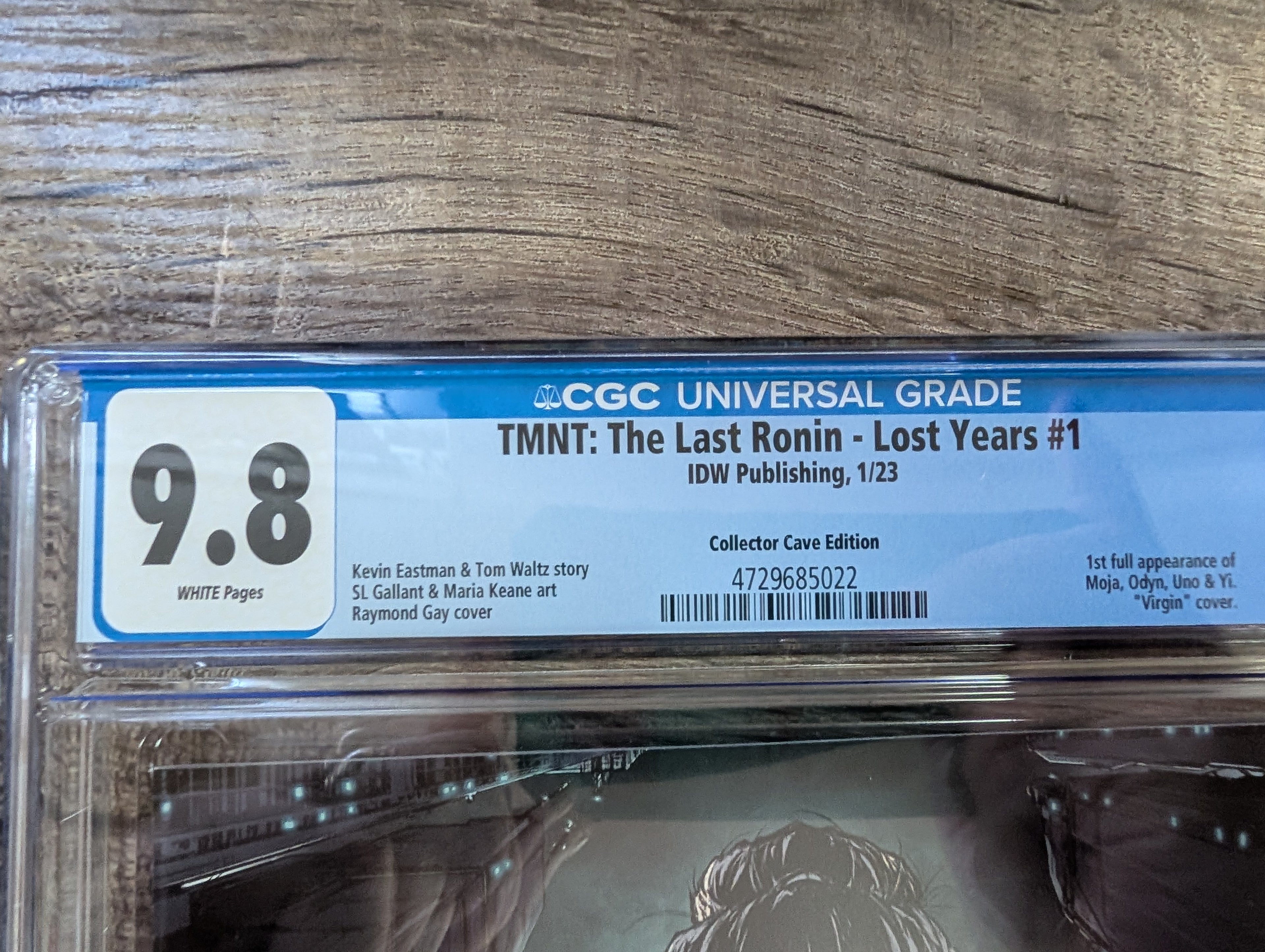 TMNT Last Ronin Lost Years #1 Raymond Gay Virgin Exclusive CGC Graded 9.8 - IDW Publishing