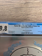 NYCC 2024 EXCLUSIVE FAME: Stone Cold Steve Austin Smoking Skull Snake Skin Embossed Metal Cover - Matthew Waite - 1 of 10
