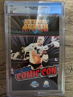 NYCC 2024 EXCLUSIVE FAME: Stone Cold Steve Austin Smoking Skull Snake Skin Embossed Metal Cover - Matthew Waite - 1 of 10
