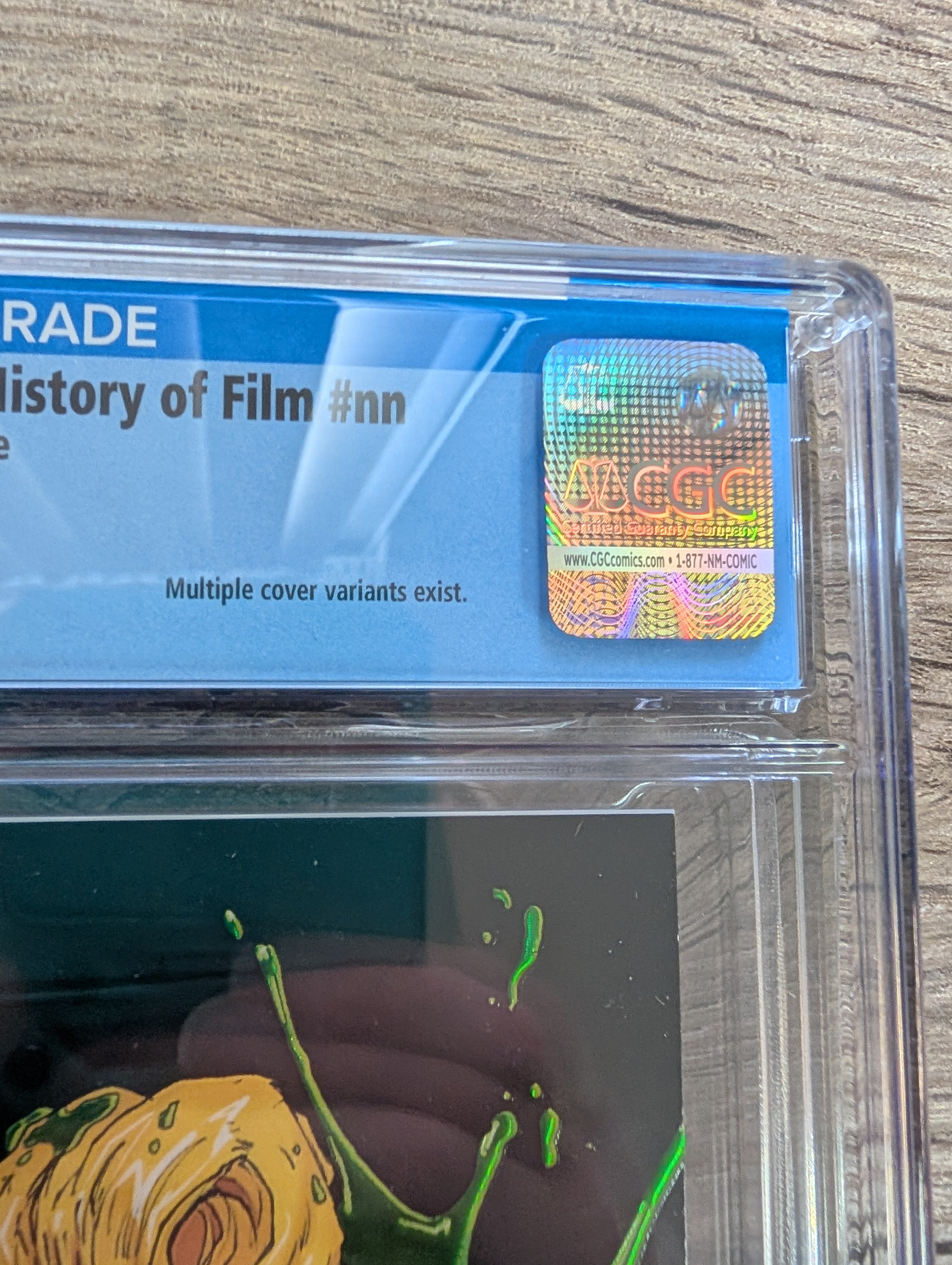 EGON 'Ooze Splash' Orbit: History of Movies - Jonathan Uribe - CGC 9.8 - #55 of 60 - with COA