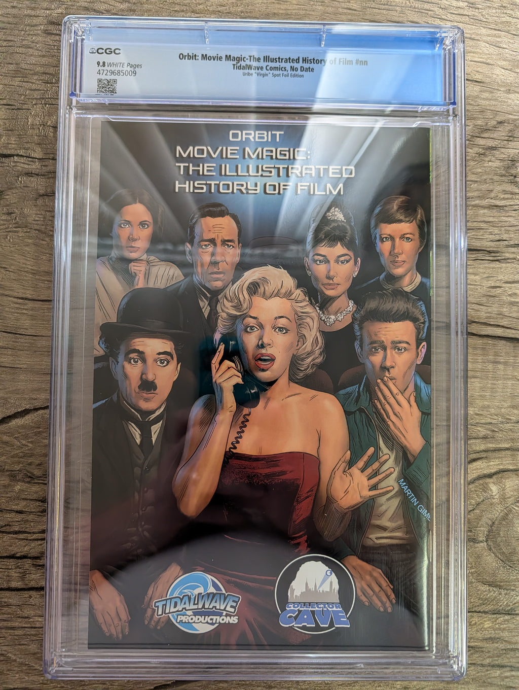 EGON 'Ooze Splash' Orbit: History of Movies - Jonathan Uribe - CGC 9.8 - #55 of 60 - with COA