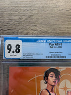 Pop Kills #1 Exclusive Variant - Ivan Talavera - Limited to 100 Copies - CGC 9.8