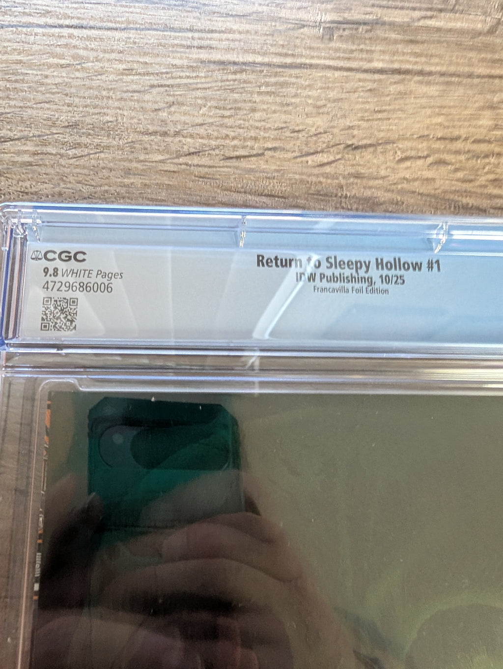 Return To Sleepy Hollow #1 IDW Publishing CGC Graded 9.8