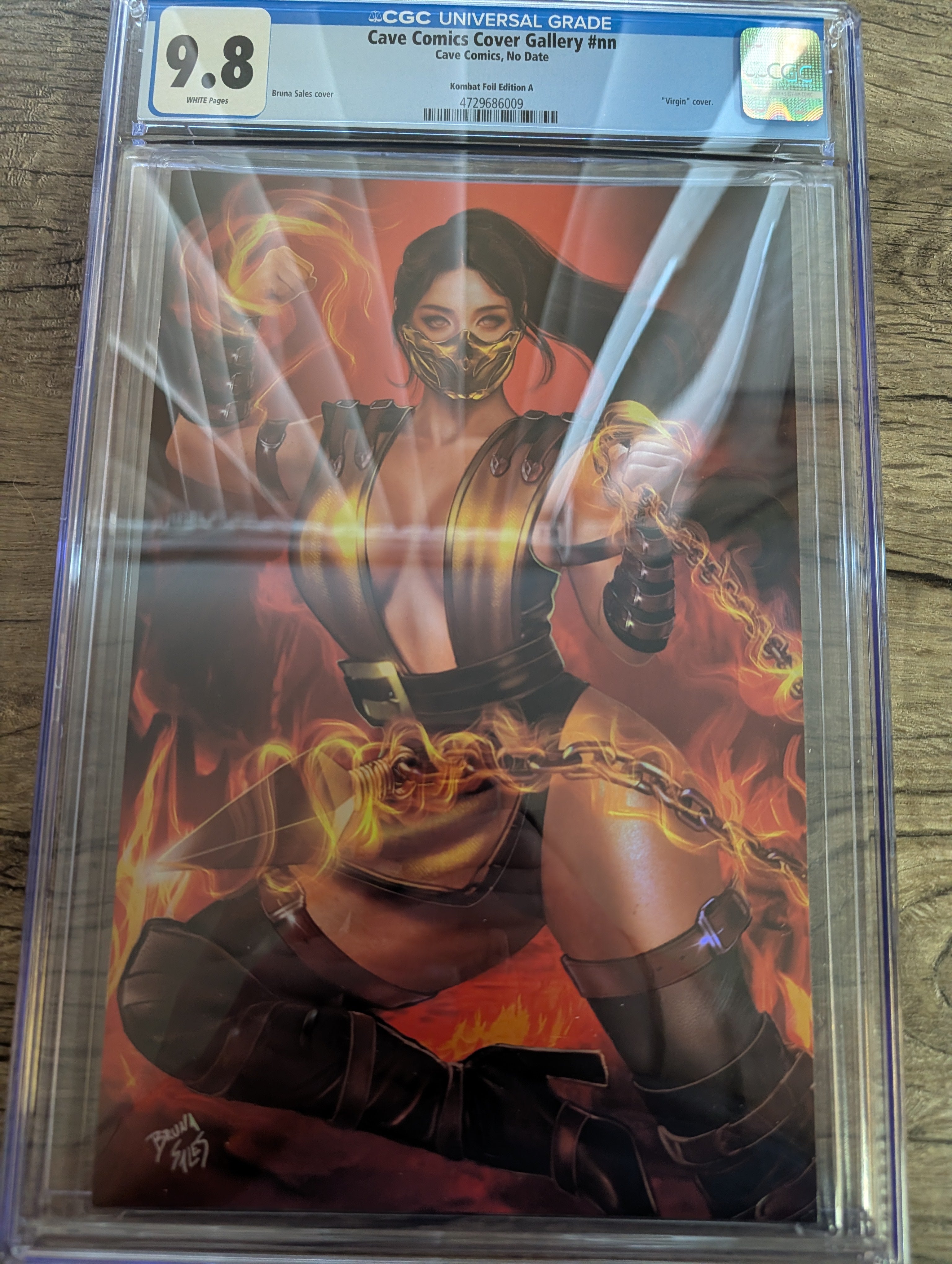 Inferno CVR A Foil Variant CGC Graded 9.8