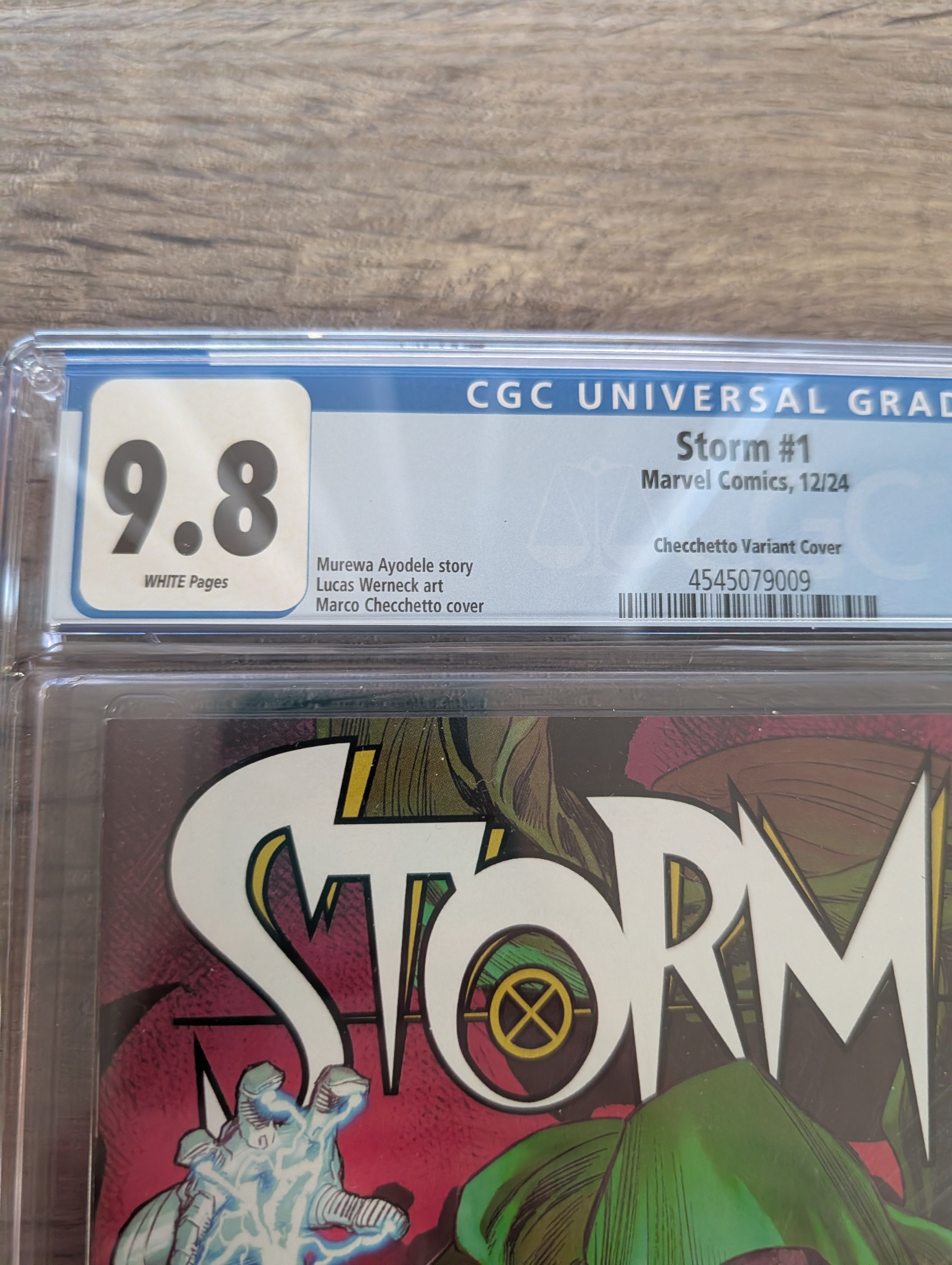 Storm #1 Key Issue Marco Checchetto Doom Variant CGC Graded 9.8 - Marvel Comics 2024
