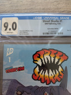 Street Sharks #1 NYCC Exclusive + IDW Exclusive Variant CGC Graded 9.0 / 9.8 - IDW Publishing