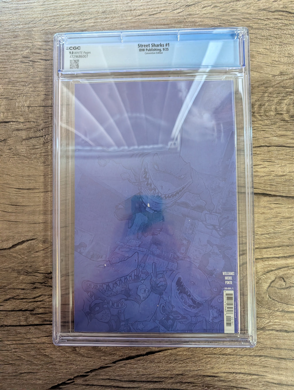 Street Sharks #1 NYCC Exclusive + IDW Exclusive Variant CGC Graded 9.0 / 9.8 - IDW Publishing