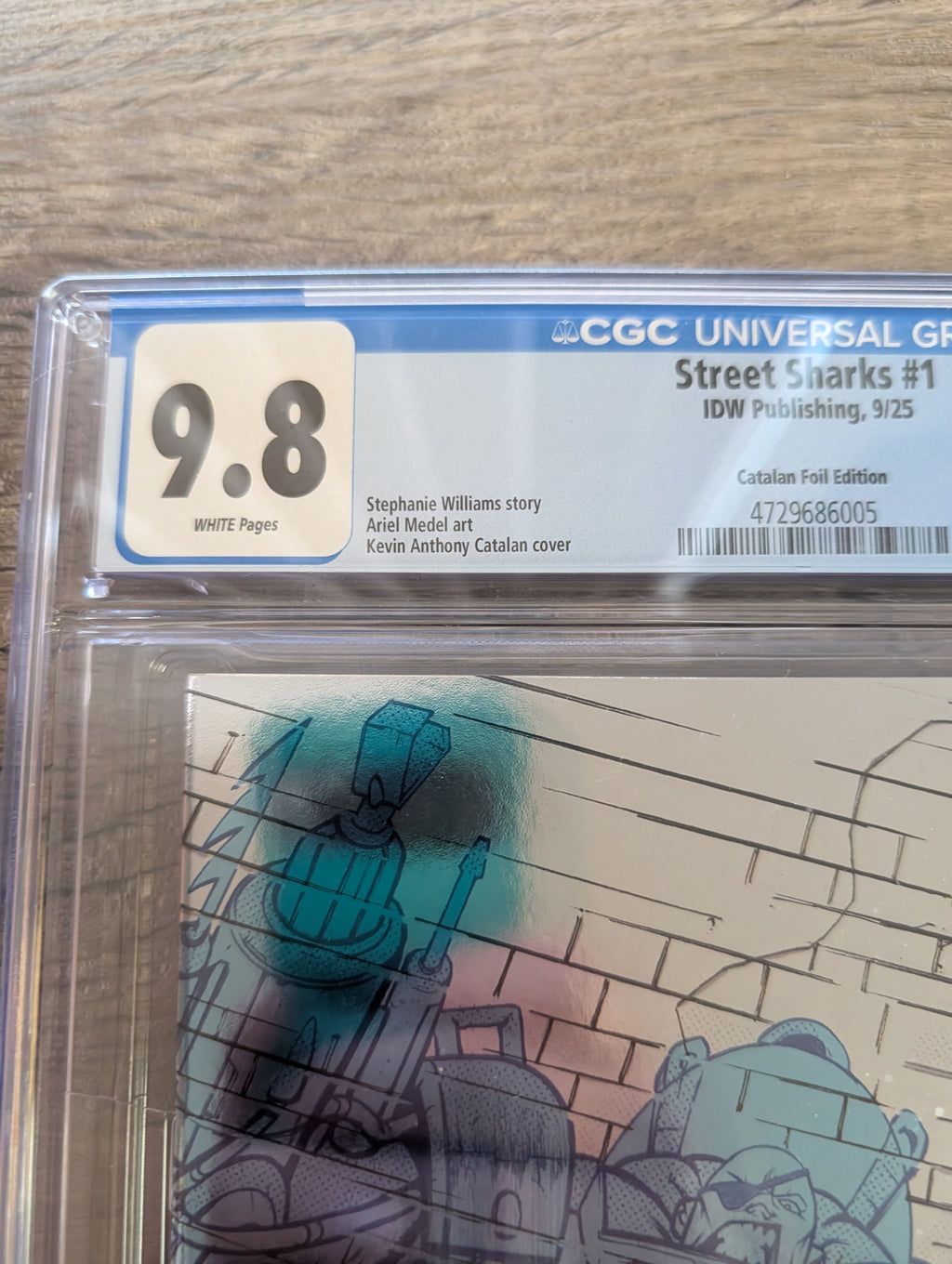 Street Sharks #1 NYCC Exclusive + IDW Exclusive Variant CGC Graded 9.0 / 9.8 - IDW Publishing