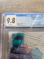 Street Sharks #1 NYCC Exclusive + IDW Exclusive Variant CGC Graded 9.0 / 9.8 - IDW Publishing
