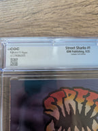 Street Sharks #1 NYCC Exclusive + IDW Exclusive Variant CGC Graded 9.0 / 9.8 - IDW Publishing