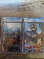 Street Sharks #1 NYCC Exclusive + IDW Exclusive Variant CGC Graded 9.0 / 9.8 - IDW Publishing