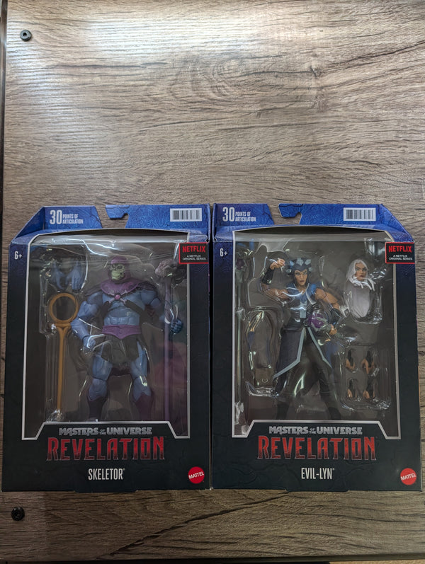 Mattel Masters of the Universe: Revelation - Skeletor & Evil-Lyn Action Figures (2-Pack)