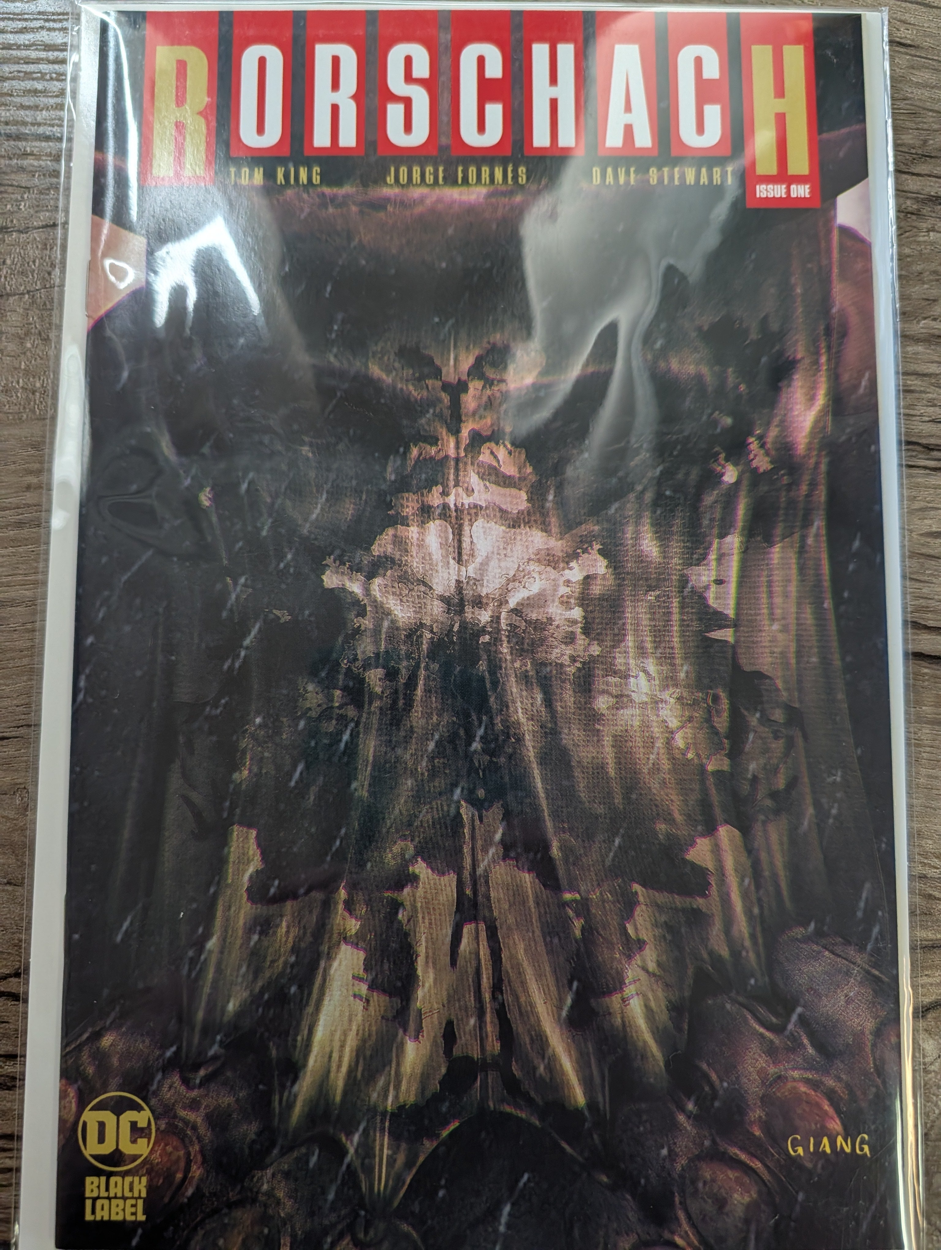 Rorschach #1 - John Giang Exclusive Variant (DC Black Label)