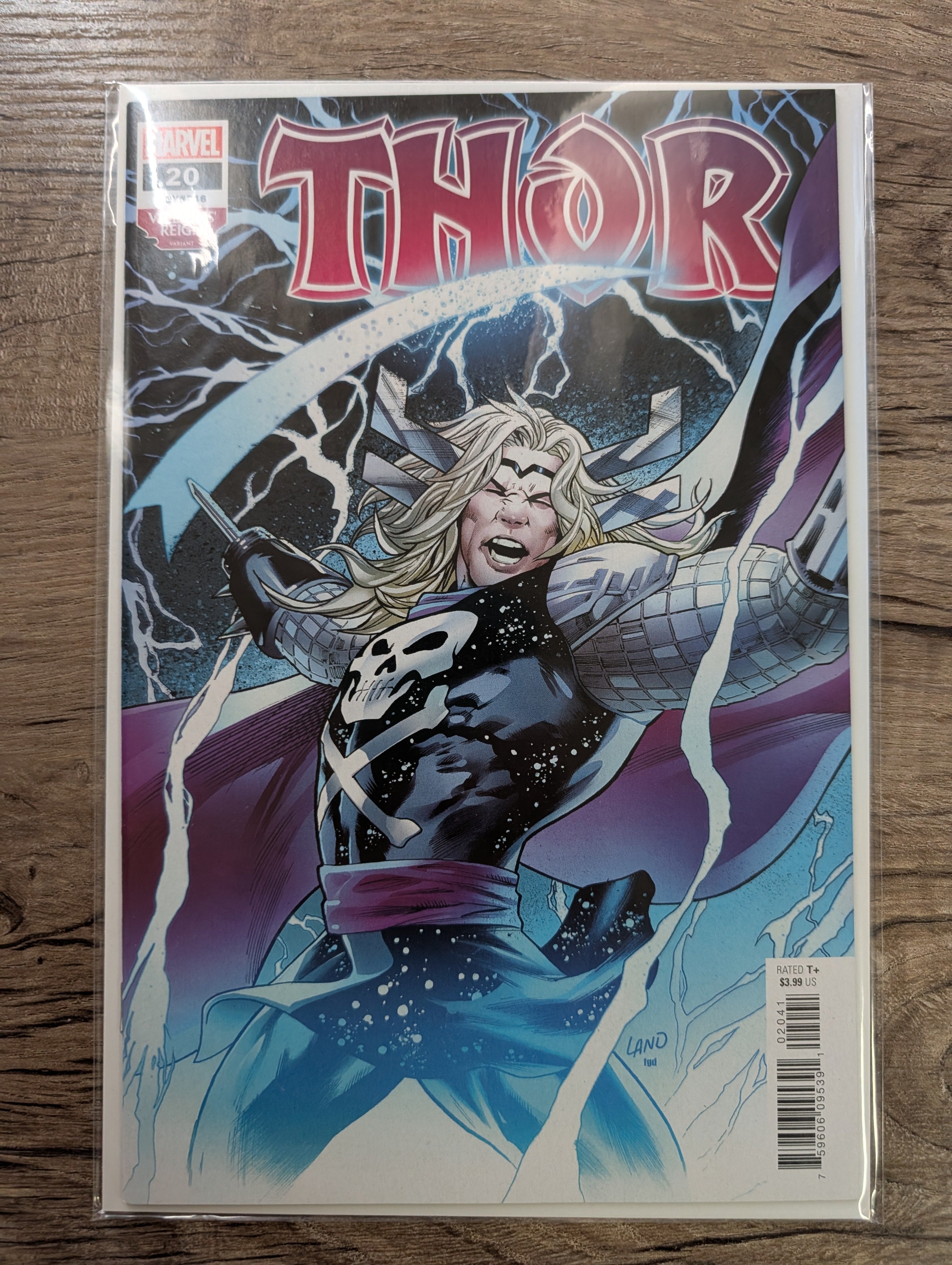 Thor #20 - Devil's Reign Villain Variant - Greg Land (Marvel Comics)