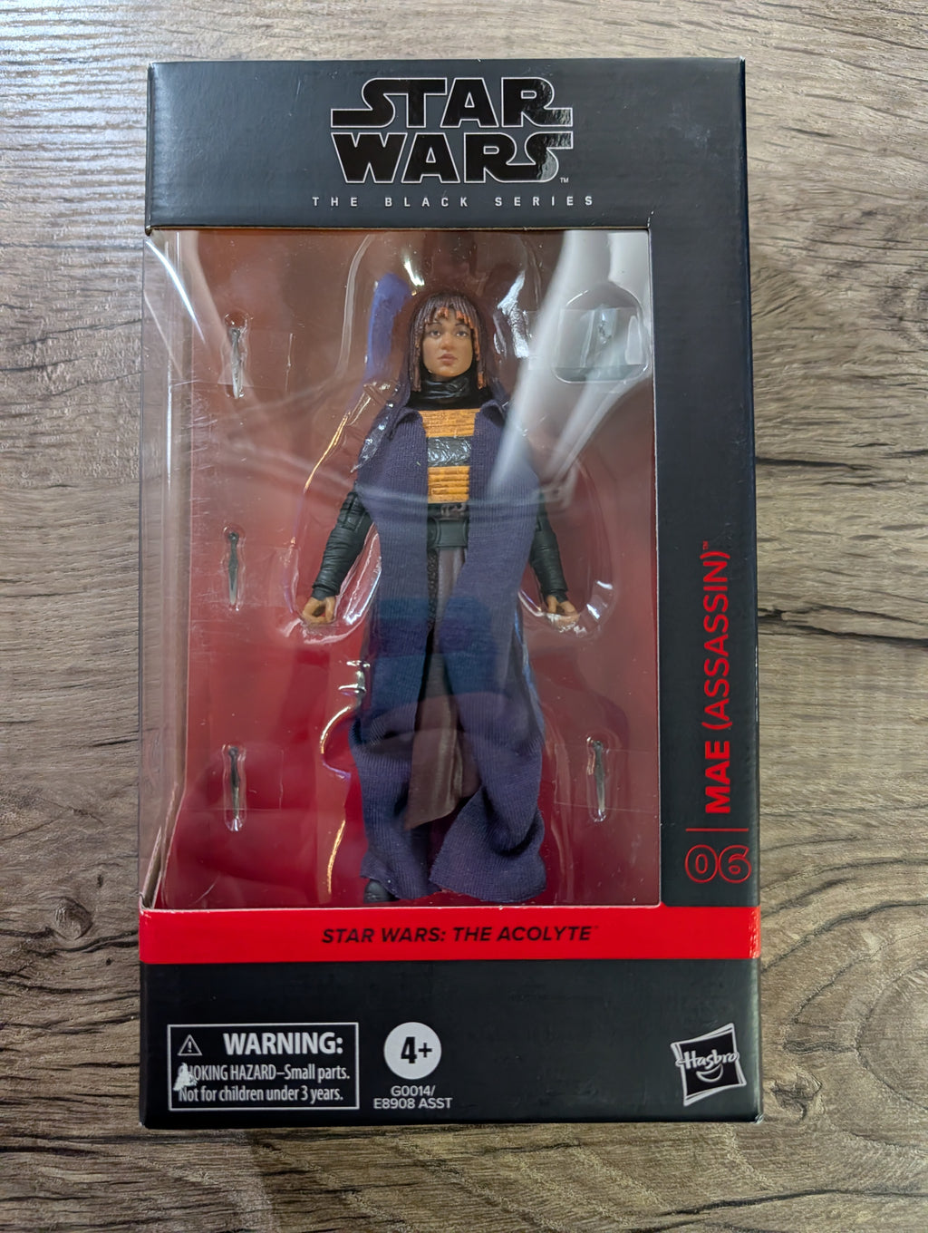 Star Wars The Black Series 5-Figure Lot - Q9-0, Moff Gideon, The Armorer, Dagan Gera, Nue Assassin (New in Box)