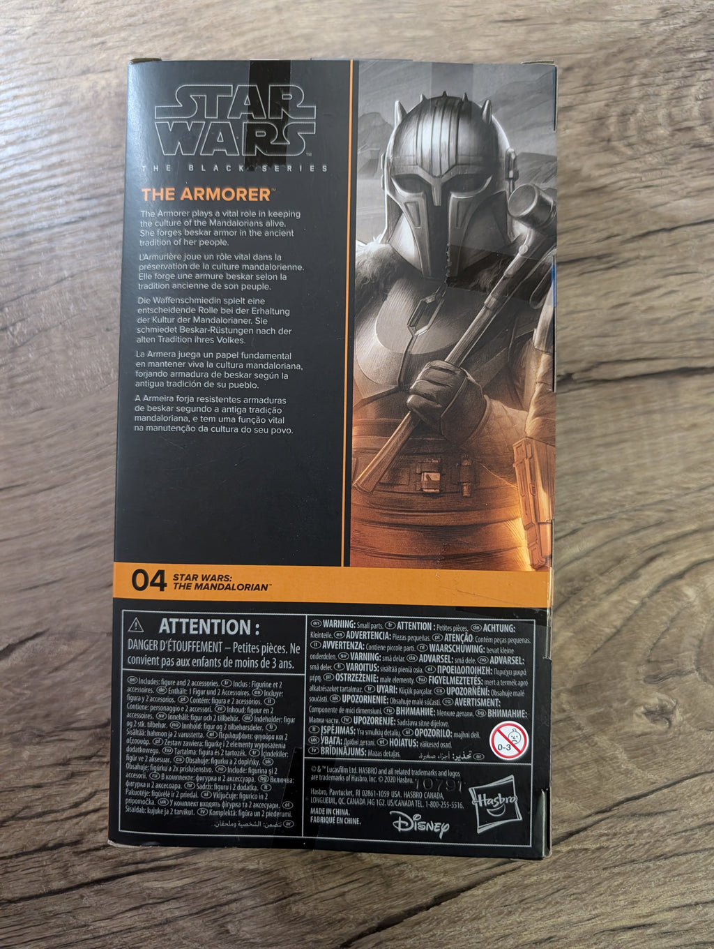 Star Wars The Black Series 5-Figure Lot - Q9-0, Moff Gideon, The Armorer, Dagan Gera, Nue Assassin (New in Box)
