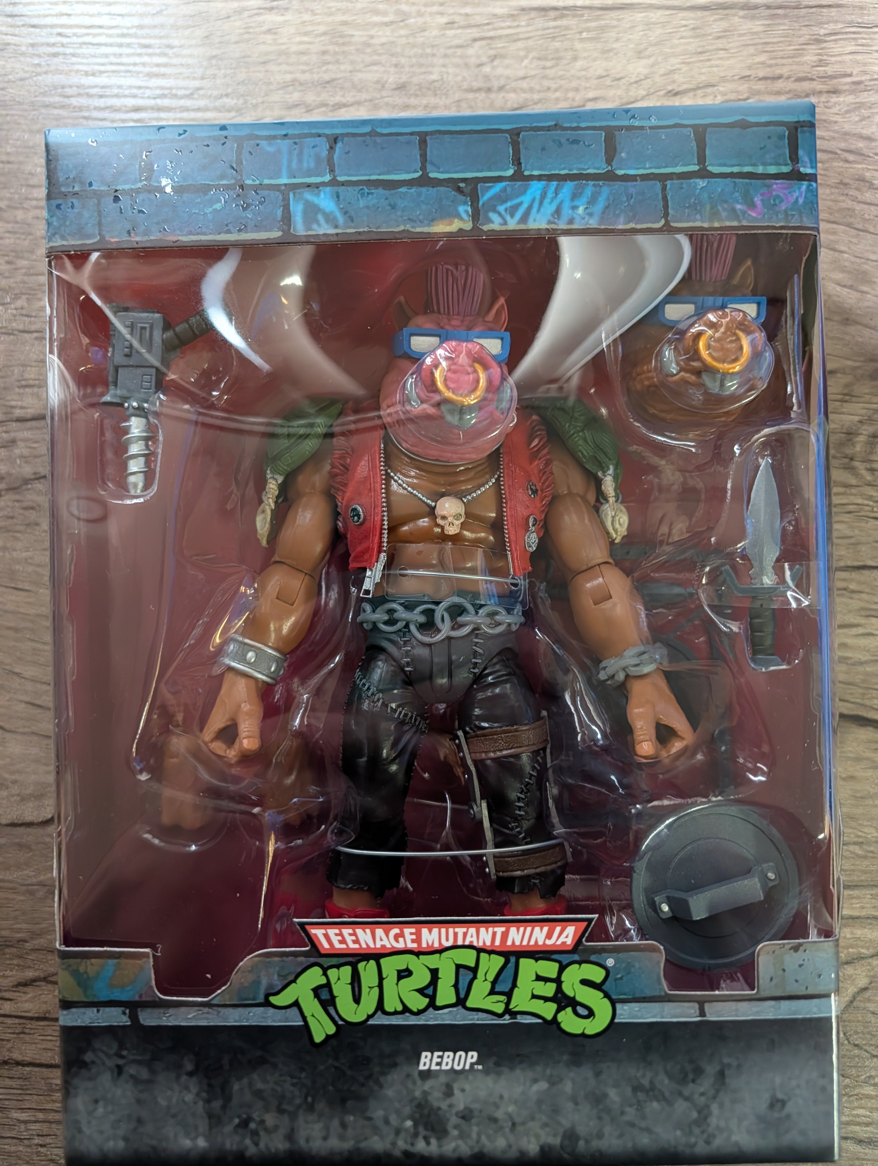 Super7 TMNT Ultimates Wave 2 - Bebop 7" Action Figure (New in Box)