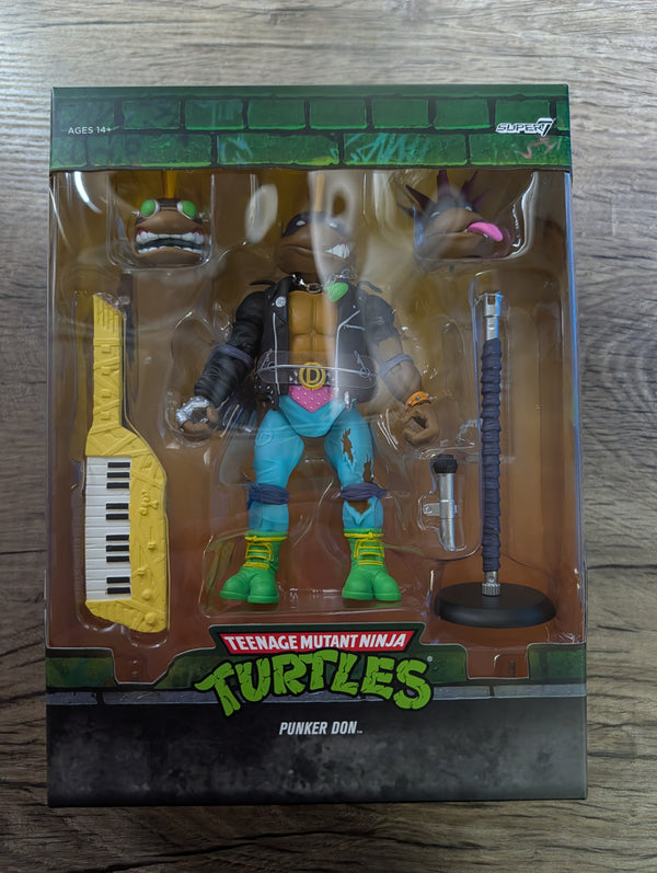 Super7 TMNT Ultimates Wave 7 - Punker Don 7" Action Figure (New in Box)