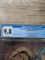 NYCC 2025 Jonathan Uribe Sketchbook "Violator" Varnish Exclusive /100 - CGC 9.8