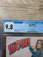 Pop Kill #1 - Fizz One Red ULTRA CHASE Virgin Variant C /75 - CGC 9.8 (Mad Cave, 2025)