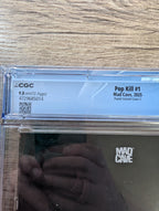 Pop Kill #1 - Fizz One Red ULTRA CHASE Virgin Variant C /75 - CGC 9.8 (Mad Cave, 2025)