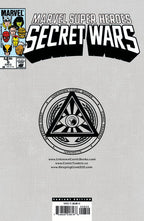 Marvel Super Heroes Secret Wars #8 Facsimile Edition Unknown Comics Kaare Andrews Exclusive Trade Variant
