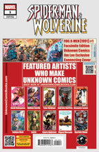 Spider-Man & Wolverine #1 Unknown Comics Tyler Kirkham Exclusive Trade Variant