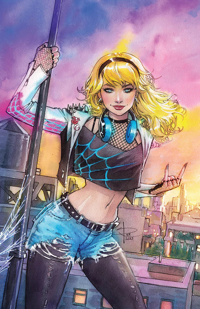 Spider-Gwen Annual #1 [Chaos] Unknown Comics Sabine Rich Exclusive NYCC Virgin Variant - Marvel Comics