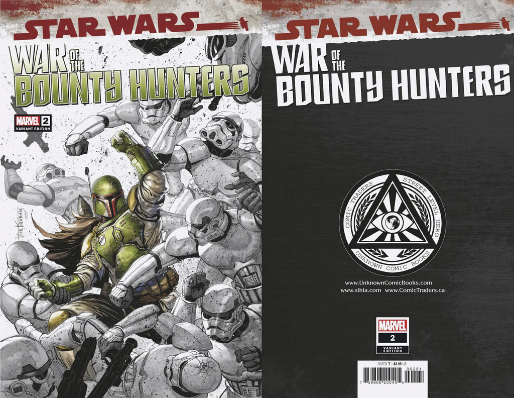 Star Wars: War of the Bounty Hunters #2 Tyler Kirkham Exclusive Variant - Unknown Comics