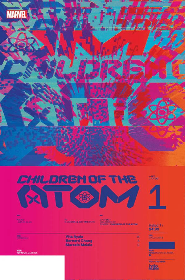 Children of Atom #1 Muller Design Variant 1:10 - Marvel Comics