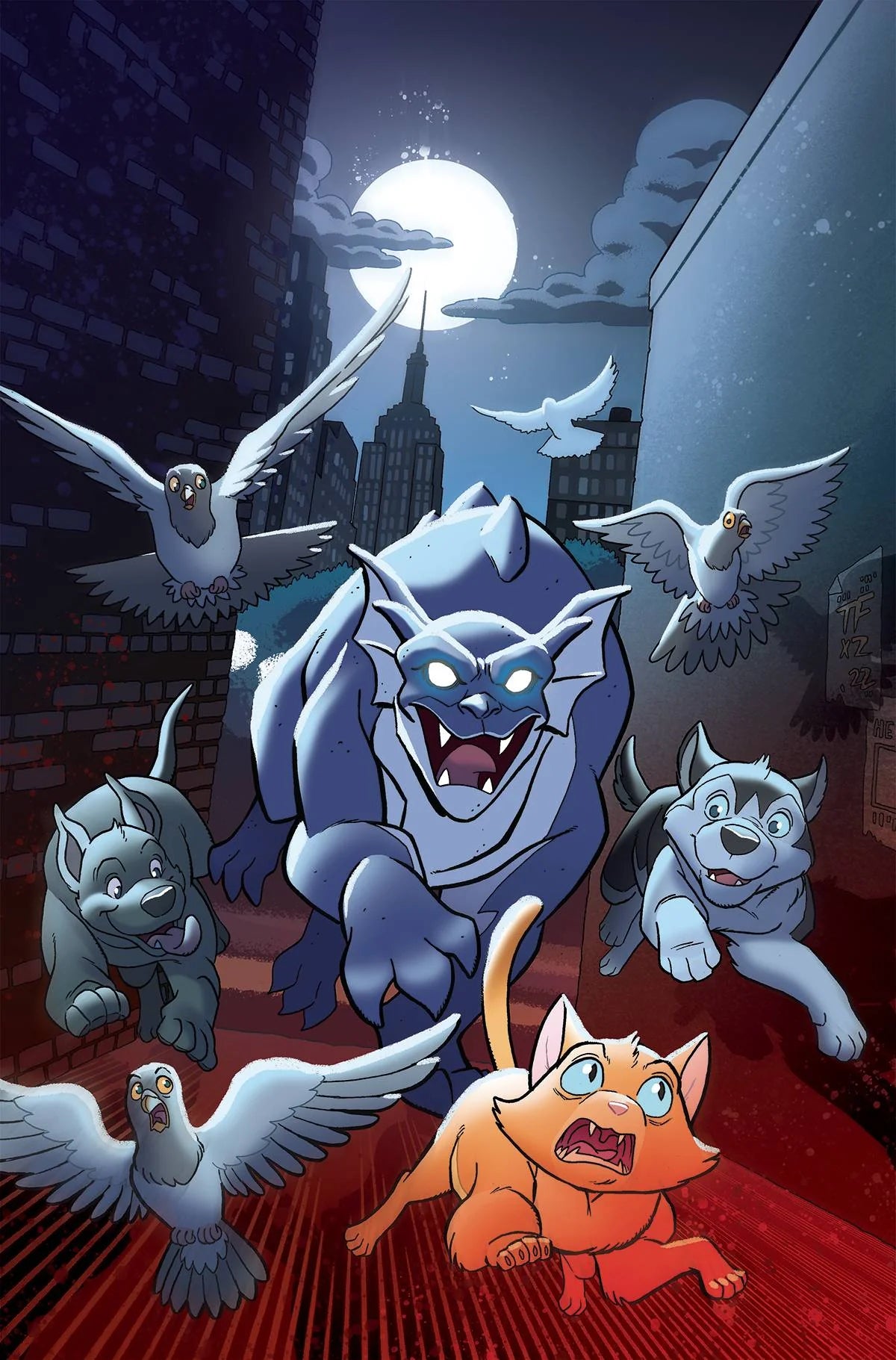 Gargoyles #1 Fleecs & Forster Virgin Variant 1:40 - Dynamite Entertainment