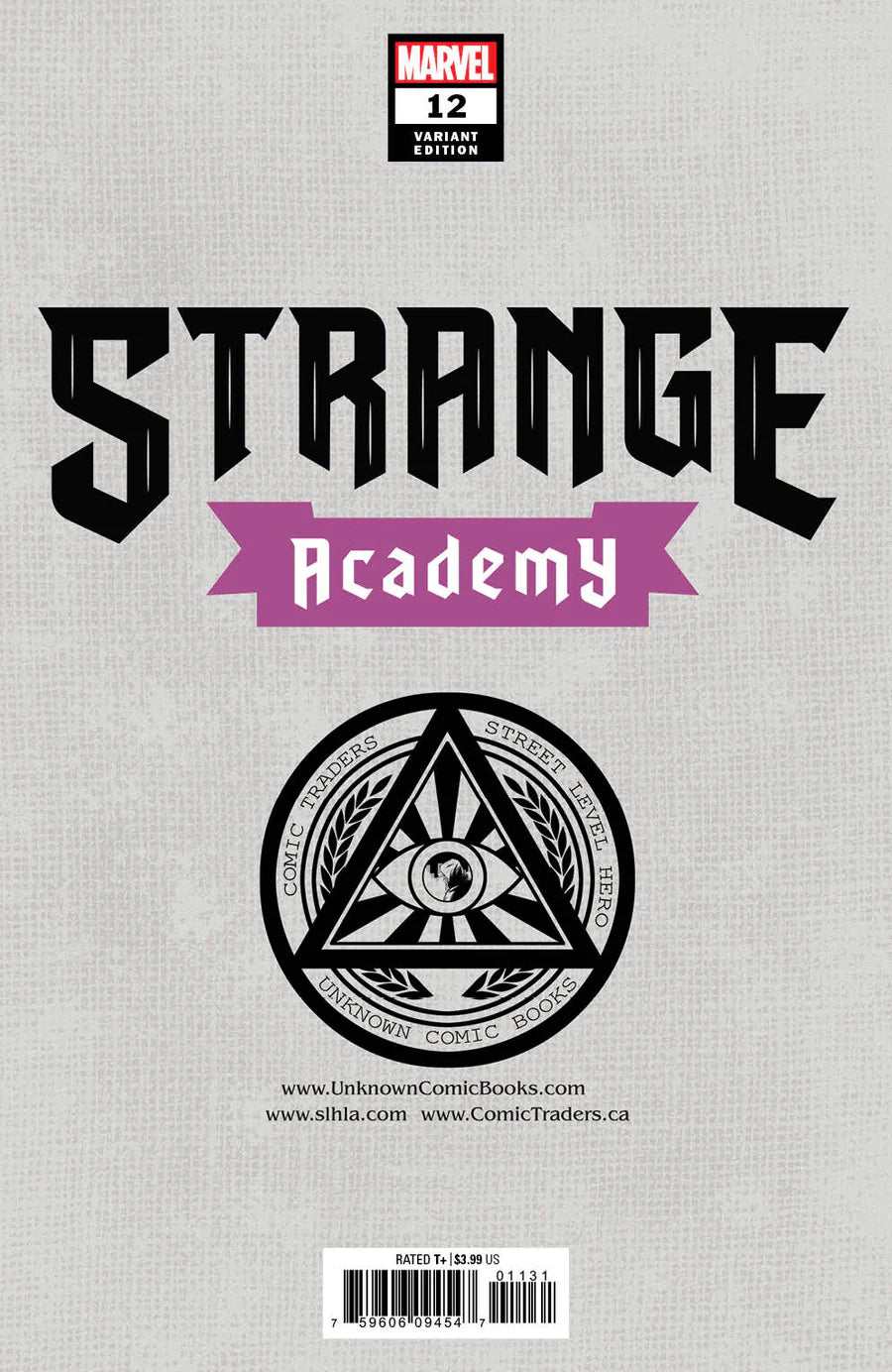 Strange Academy #12 Miguel Mercado Vogue Trade Variant - Marvel Comics