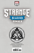 Strange Academy: Finals #3 Unknown Comics Sabine Rich Exclusive Variant Trade - Marvel Comics