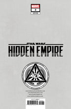 Star Wars: Hidden Empire #3 Unknown Comics Patch Zircher Exclusive Trade Variant - Marvel Comics