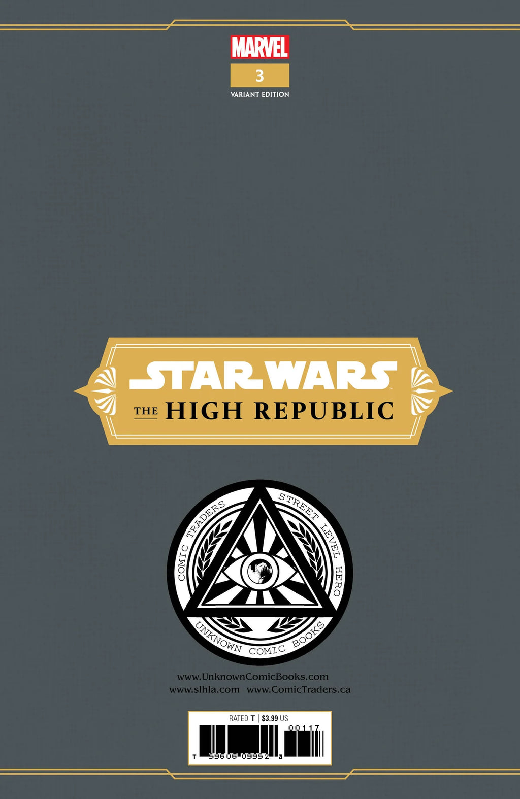Star Wars High Republic #3 Luke Ross Exclusive Virgin Variant - Unknown Comic