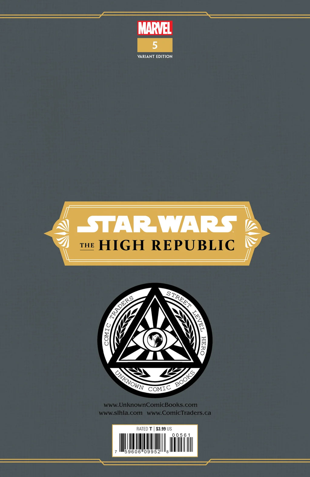 Star Wars High Republic #5 Unknown Comics Phil Noto Exclusive Virgin Variant - Marvel Comics