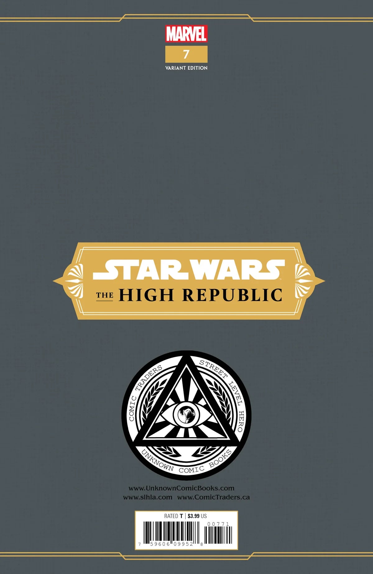 Star Wars High Republic #8 Marco Turini Exclusive Virgin Variant - Unknown Comics