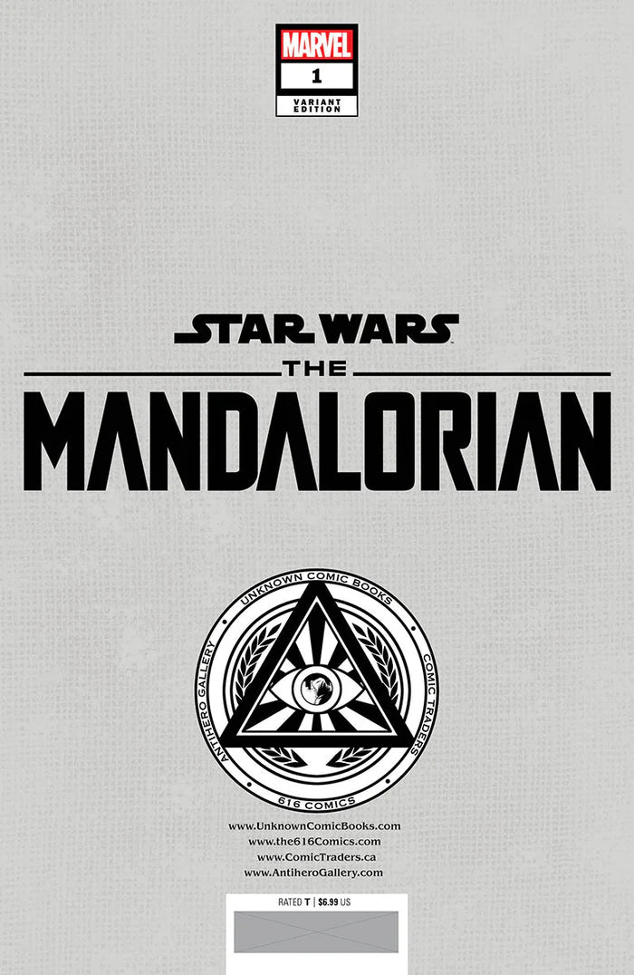 Star Wars: The Mandalorian Season 2 #1 Unknown Comics Mico Suayan Exclusive Trade Variant